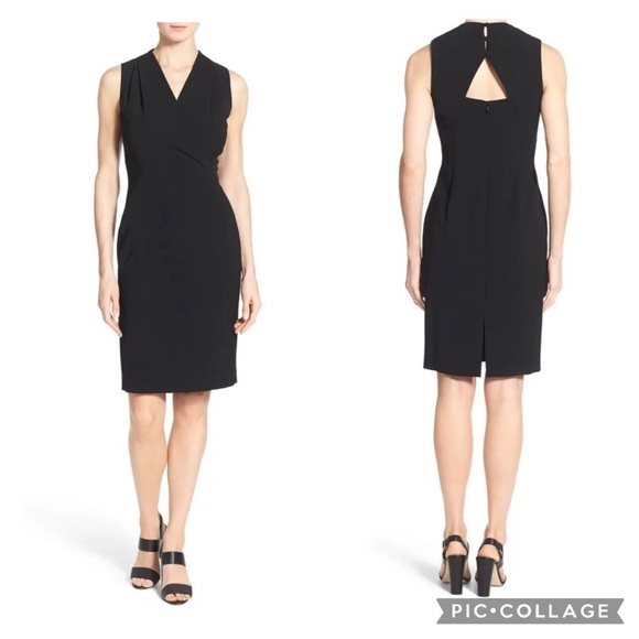 Lafayette 148 Graceton Sleeveless Sheath Dress